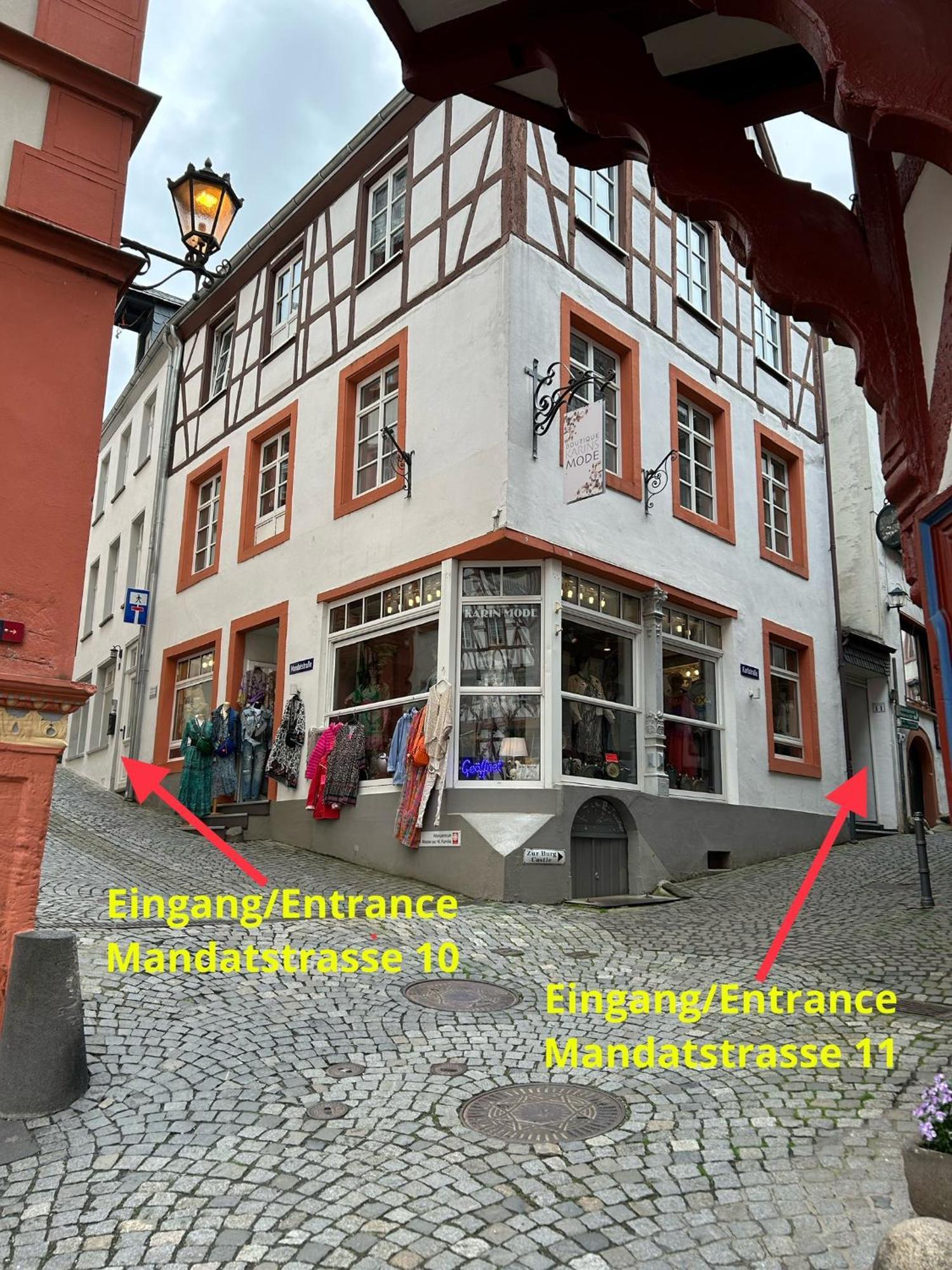 Fachwerkperle Am Historischen Marktplatz 贝恩卡斯特尔-屈斯 外观 照片